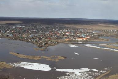 Паводок в Якутске пресс-служба МЧС