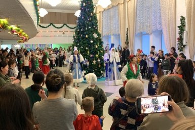 В Якутске состоялся утренник для детей участников СВО Управа Октябрьского округа