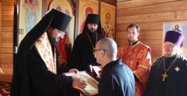 Храм открыли в колонии особого режима в Ленском районе Якутии пресс-служба УФСИН по РС (Я)