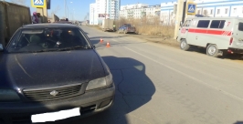 Водитель наехал на школьницу на пешеходном переходе в Якутске пресс-служба МВД по Якутии