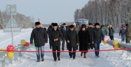 Мостовой переход открыли в Усть-Майском районе Якутии пресс-служба министерства транспорта РФ