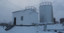 Новые противопожарные емкости установили в якутском пригородном селе ОА г.Якутска