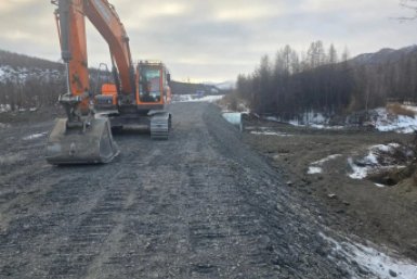 На автодороге &quotЯна&quot в Томпонском районе завершены аварийно-восстановительные работы Управление автодорог Якутии