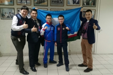  Якутский боксер Василий Егоров одержал победу над марокканцем Якутский боксер Василий Егоров одержал победу над марокканцем
