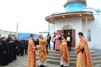Храм за колючей проволокой открыли в Якутии пресс-служба администрации г. Якутска