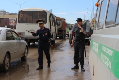Должников ловили на дорогах в Якутске Яна Лазарева, YakutiaMedia