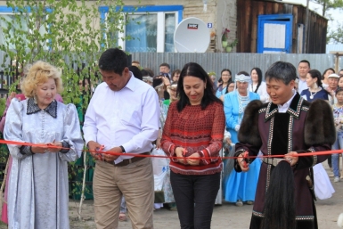 Новый туристский комплекс открыли в Горном районе Якутии Министерство по делам предпринимательства и развития туризма Республики Саха (Якутия)