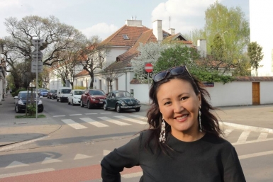 Кюннэй Такасаева: Якутию можно развивать, даже находясь заграницей из личного архива Кюннэй Такасаевой