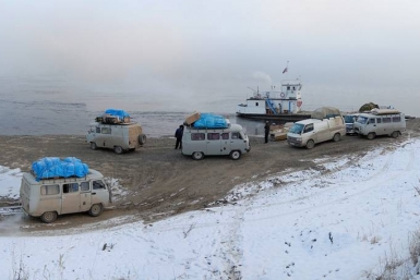 Стоимость проезда увеличили в два раза на паромной переправе Якутск-Нижний Бестях  Министерство транспорта РС (Я)