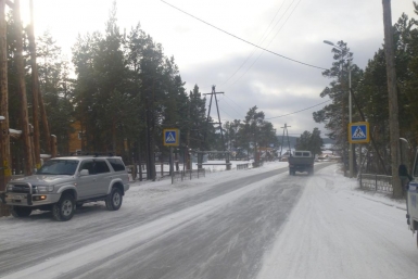 Водитель иномарки сбил школьницу на Сергеляхском шоссе в Якутии ГАИ Якутска