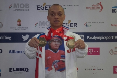 Якутский пауэрлифтер Владимир Балынец стал чемпионом Европы сайт Паралимпийского комитета России 