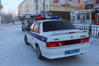 Угнав автомобиль, парни пытались скрыться бегством от преследования в Якутске  YakutiaMedia