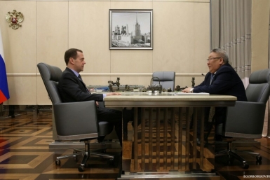 Дмитрий Медведев и Егор Борисов говорили о строительстве моста и будущем АК &quotЯкутия&quot egorborisov.ru