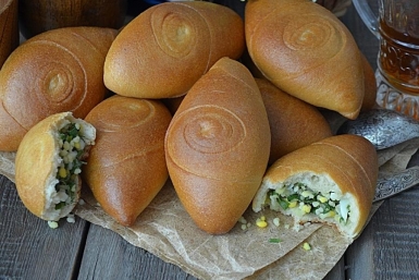 Сдобные пирожки Лесана