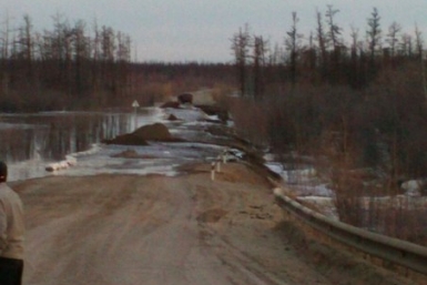 Движение восстановили на автодороге &quotВилюй&quot  https://vk.com/crimlife_yakutia