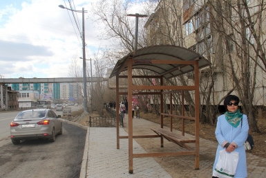 остановка мэрия Якутска
